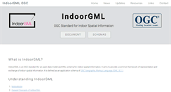 Desktop Screenshot of indoorgml.net